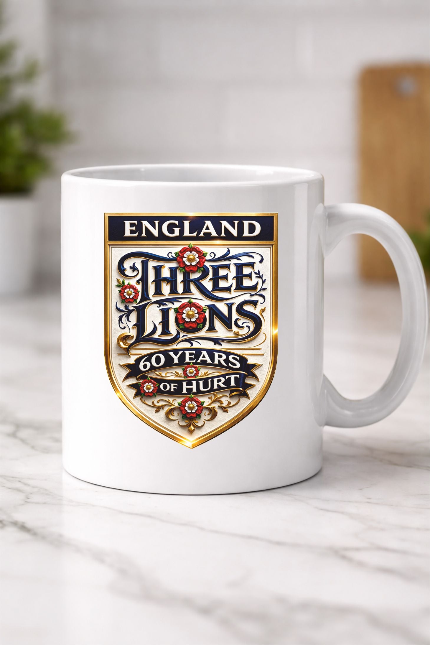 Fan Mug - England Three Lions