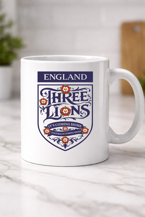 Fan Mug - England Three Lions